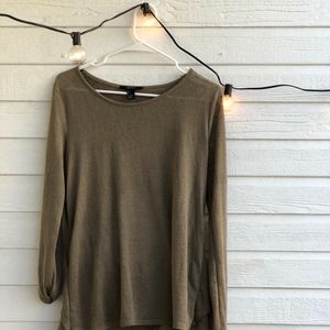 Backless Long Sleeve T-shirt - Forever 21